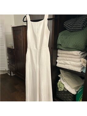 Wilfred Cream Sleeveless jumpsuit